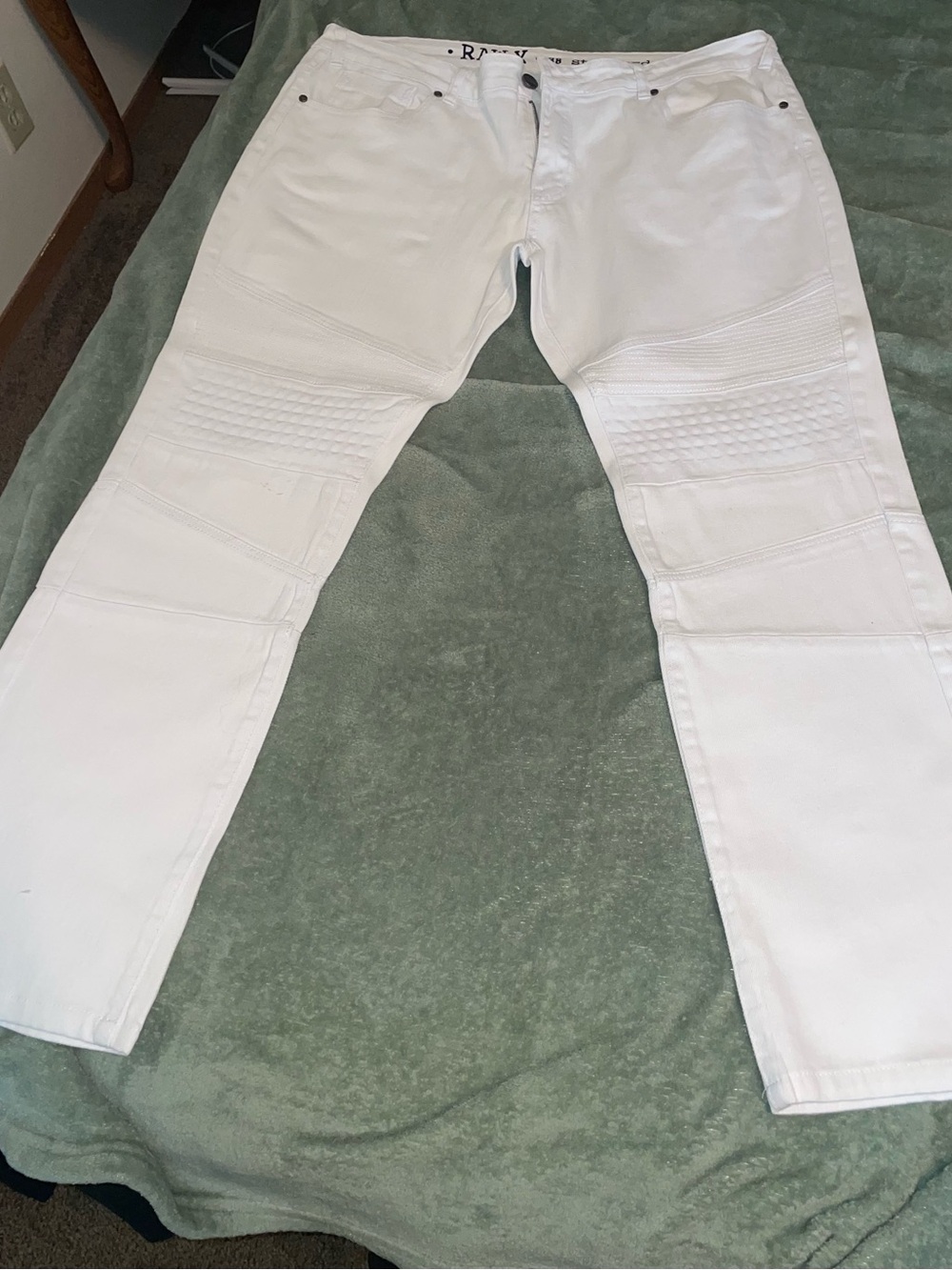 White Men's Jeans Raw X